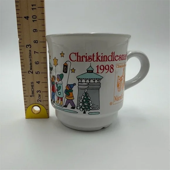 Christkindlesmarkt Nürnberg 1998 Ceramic Souvenir Mug Cup German - Picture 5 of 7